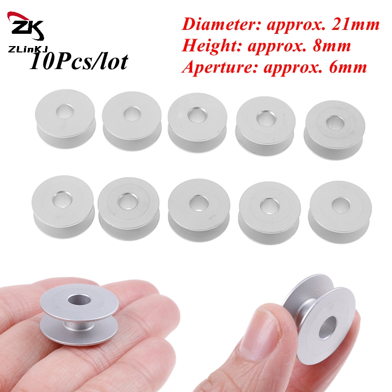 Textile Sewing Machine - (ZYDD01) กระสวยจักรเย็บผ้าอุตสาหกรรม 10 ชิ้น กระสวยจักรเย็บผ้าอะลูมิเนียม
