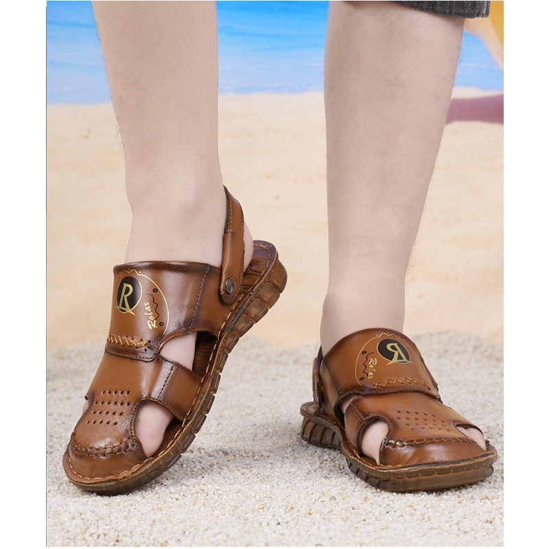 รองเท้าแตะหนังสไตล์เรโทรแบบมีร - Sewing Latex บทวิจารณ์และราคา