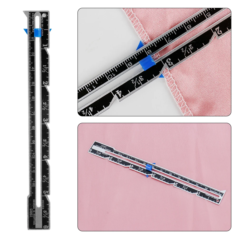 ไม้บรรทัดวัดตะเข็บเย็บผ้า 5-IN - Sewing Gauge Ruler บทวิจารณ์และราคา
