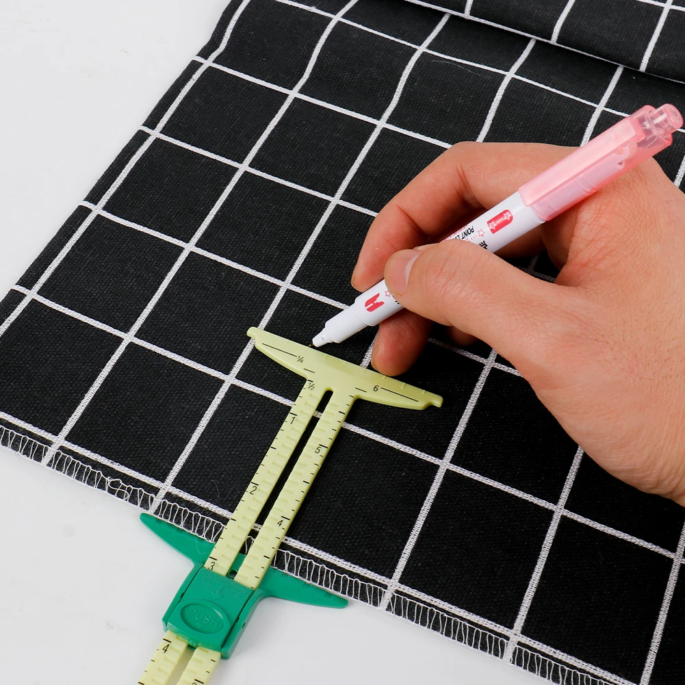 ไม้บรรทัดวัดตะเข็บเย็บผ้า 5-IN - Sewing Gauge Ruler บทวิจารณ์และราคา