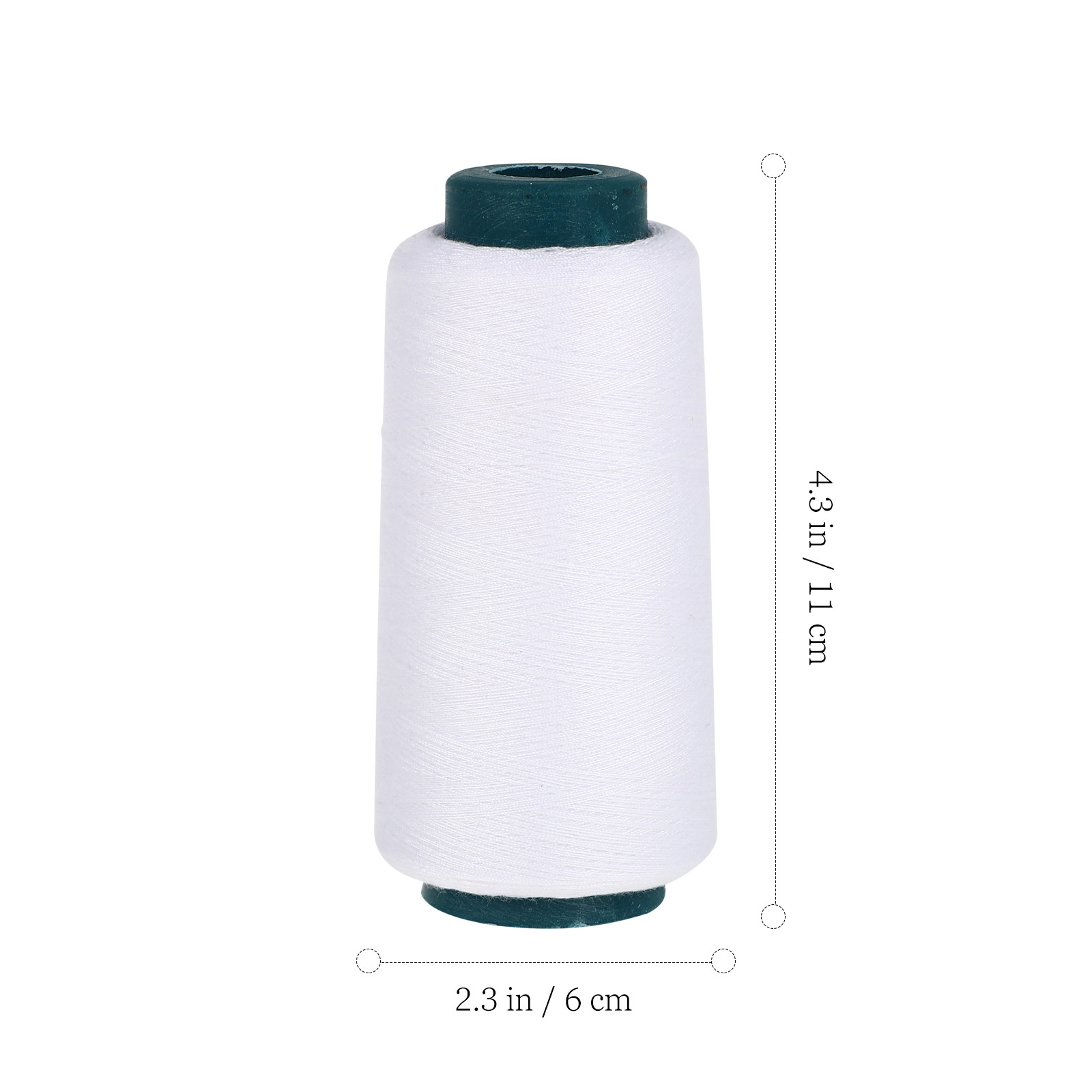 ด้ายโพลีเอสเตอร์สีขาวฟอก ความย - Sewing Thread In Textile บทวิจารณ์และราคา