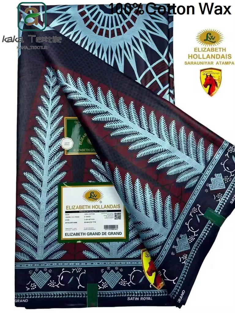ผ้าพิมพ์ลายแวกซ์แอฟริกันแองการ - Sewing Batik Fabric บทวิจารณ์และราคา