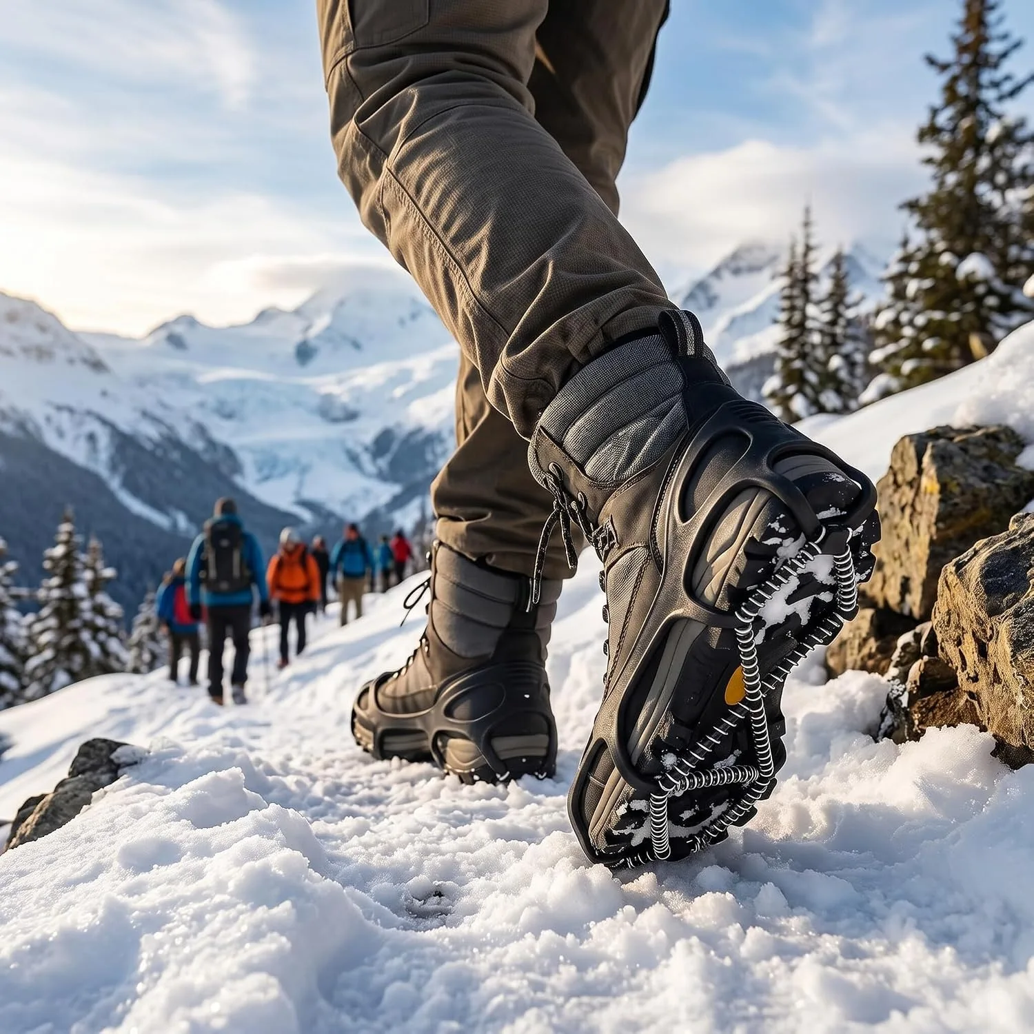 อุปกรณ์เสริมรองเท้ากันลื่นสำหร - Gripper Foot Walking บทวิจารณ์และราคา