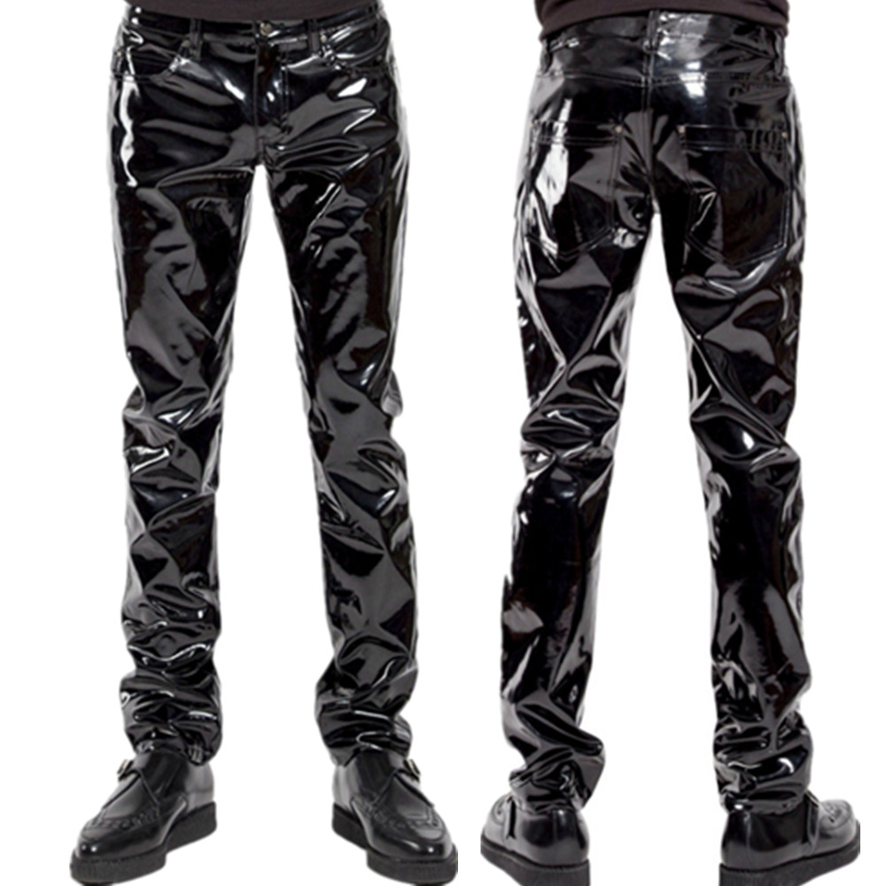 เงา PVC Latex กางเกงผู้ชายรถจั - Sewing Latex บทวิจารณ์และราคา