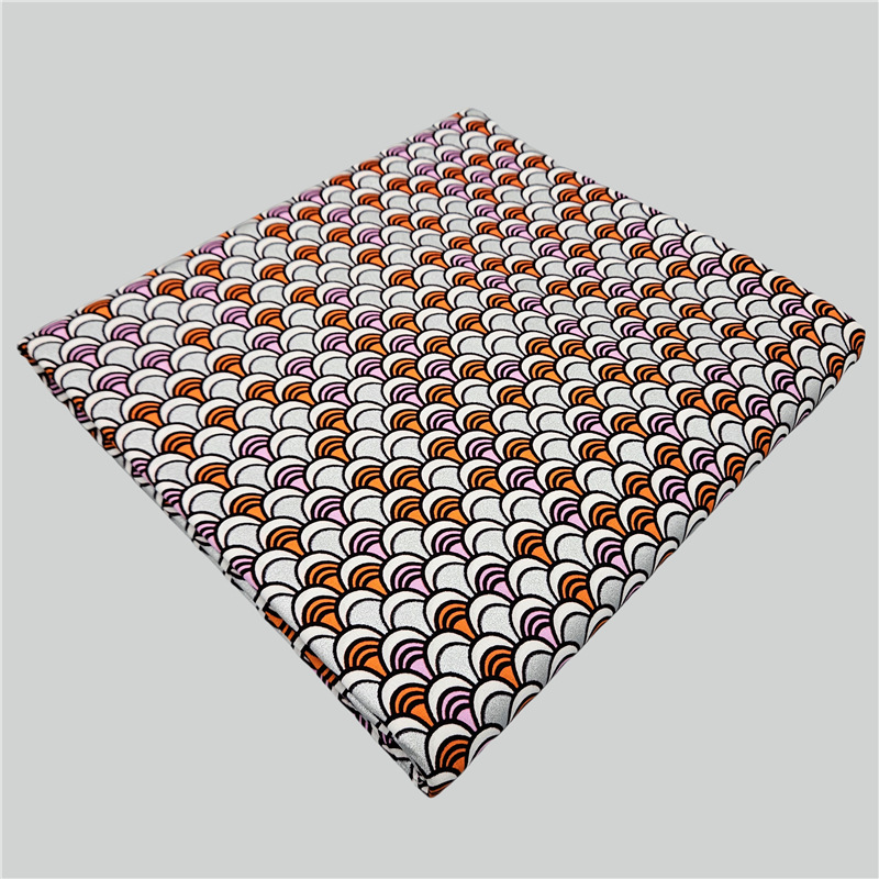 ผ้าฝ้ายแอฟริกันสีน้ำเงินพิมพ์ล - Sewing Batik Fabric บทวิจารณ์และราคา