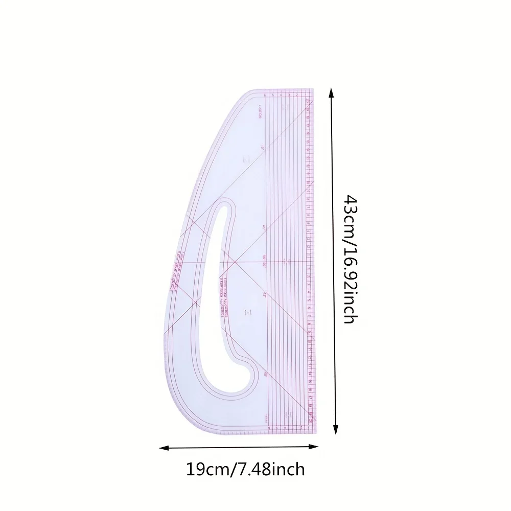 เย็บเสื้อผ้าไม้บรรทัด Patchwor - Sewing Gauge Ruler บทวิจารณ์และราคา